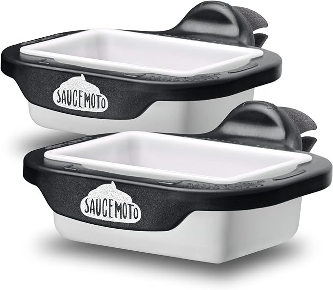 Saucemoto Dip Clip | An in-car sauce holder for ketchup and dipping sauces. As seen on Shark Tank... | Amazon (US)