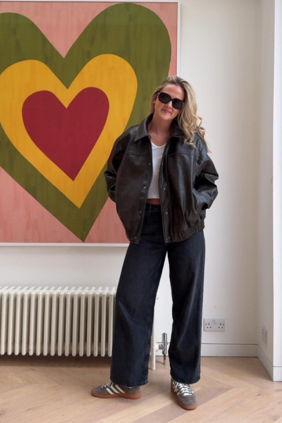 Brown/ Burgundy tones / leather jacket / Autumnal look 

#LTKuk #LTKeurope #LTKautumn