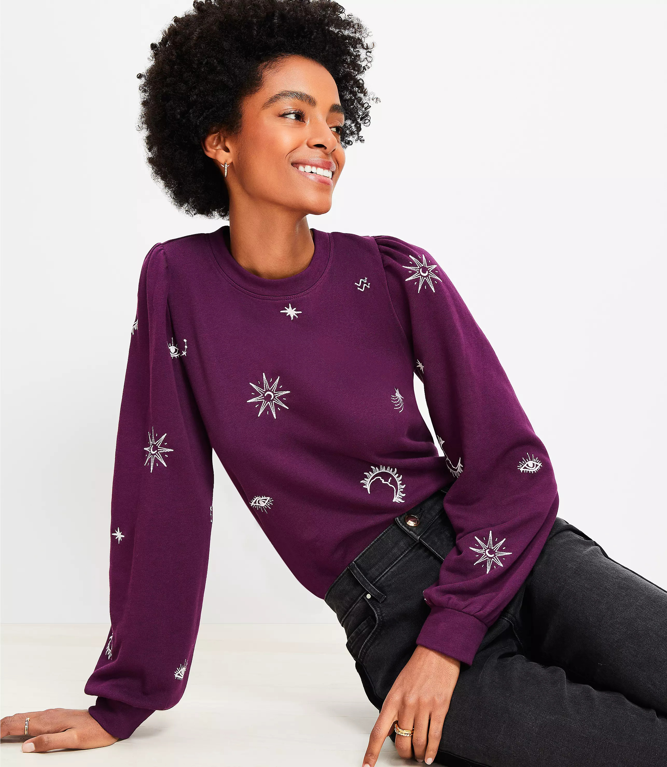 Celestial Sweatshirt | LOFT