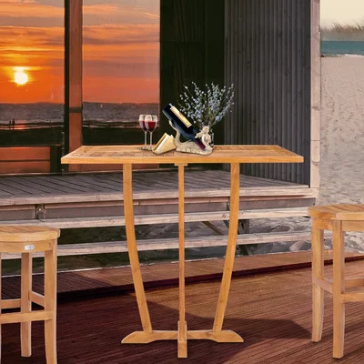 Addilyn Solid Wood Bar Table | Wayfair North America