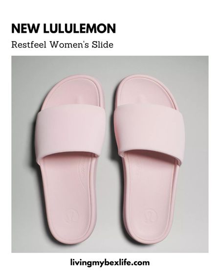 New lululemon shoes 👟 Restfeel Women’s Slides 

lululemon shoes, running shoe, athletic shoes, tennis shoe, trainer, sneakers, casual shoe, workout shows, athleisure, dad shoes, sandals, Birkenstocks, crocs, lululemon pink 

#LTKshoecrush #LTKU #LTKfitness