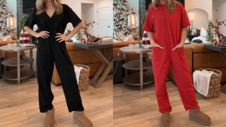 my winter onesie 🙌🏼🌨️✨ #winteroutfit #onesie #amazonfashion amazon winter fashion must haves onesie free people inspired hot shot jumpsuit affordable womens clothing 

#LTKHoliday #LTKstyletip #LTKGiftGuide