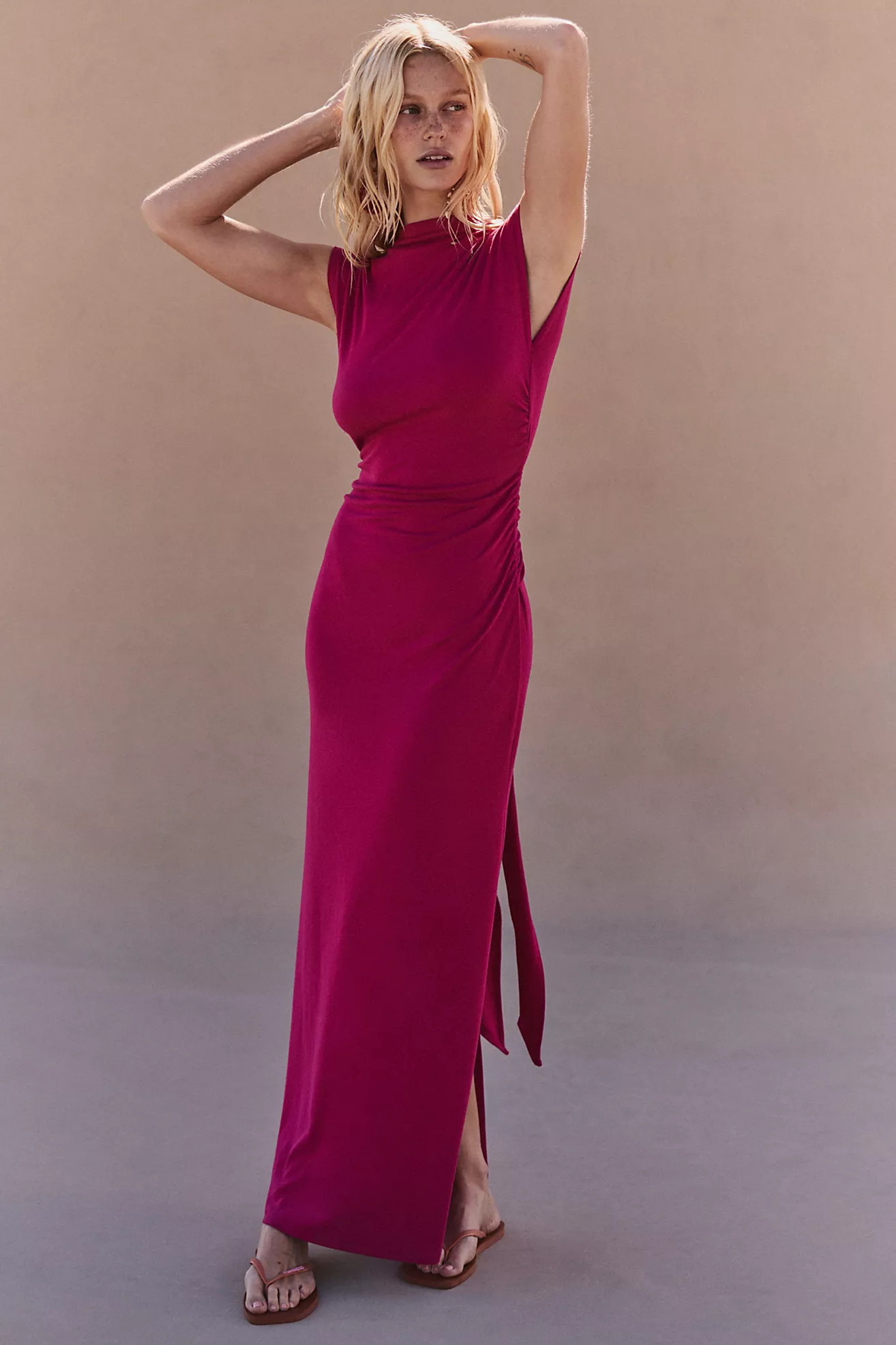Good Feels Cap-Sleeve Maxi Dress | Free People (Global - UK&FR Excluded)