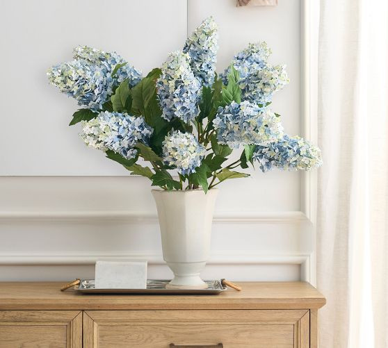 Faux Oversized Cone Hydrangea Bundle | Pottery Barn (US)
