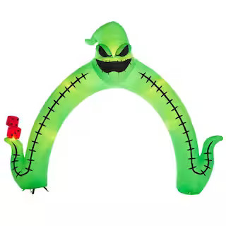13.5 ft. LED Oogie Boogie Archway Inflatable | The Home Depot