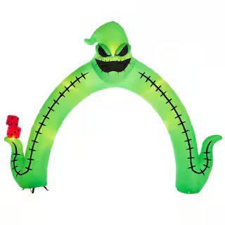 13.5 ft. LED Oogie Boogie Archway Inflatable | The Home Depot