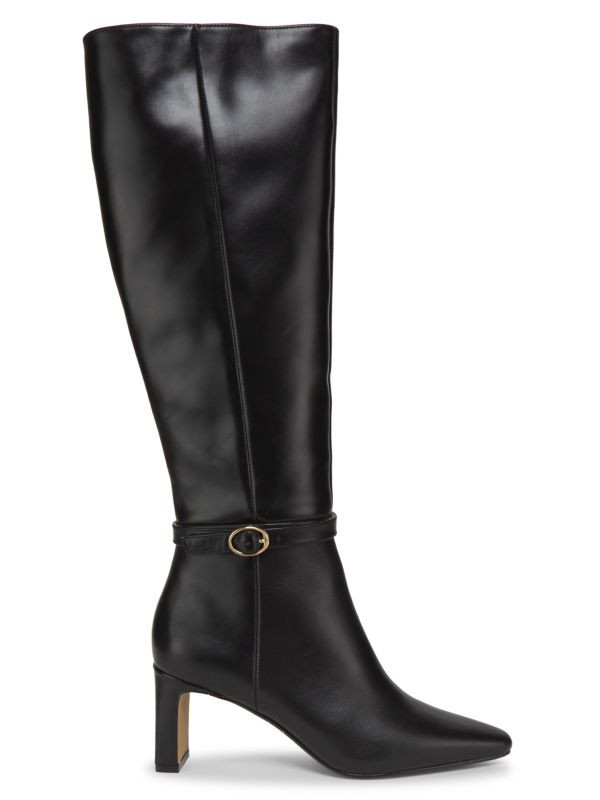 Saks Fifth Avenue 75MM Block Heel Suede Knee High Boots on SALE | Saks OFF 5TH | Saks Fifth Avenue OFF 5TH