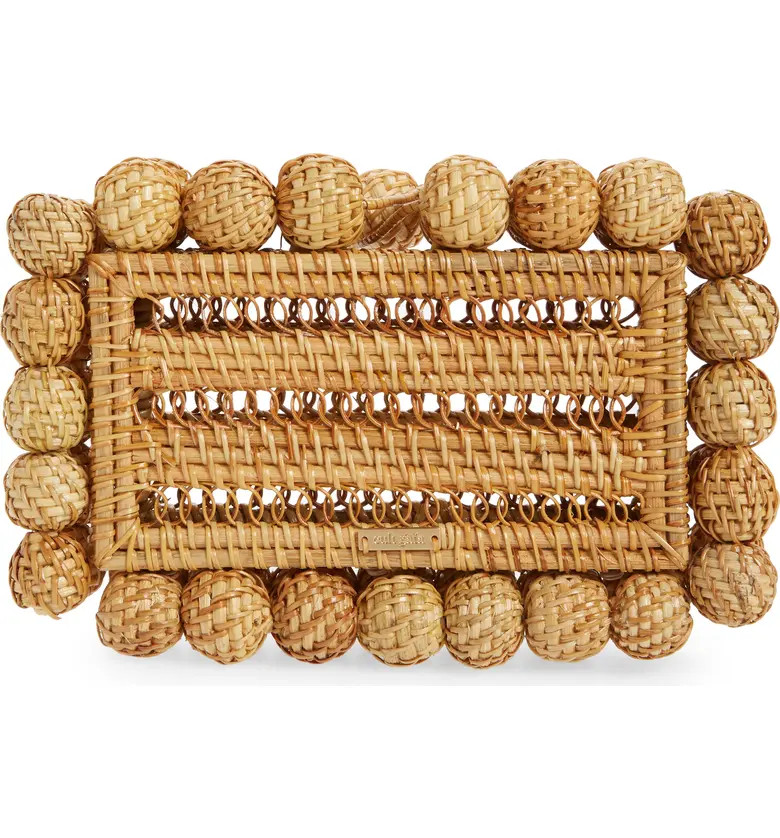 Cult Gaia Eos Rattan Box Clutch | Nordstrom | Nordstrom