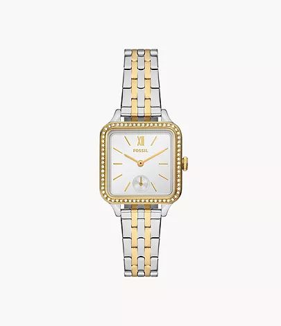 Colleen Three-Hand Two-Tone Stainless Steel Watch | Fossil (US)