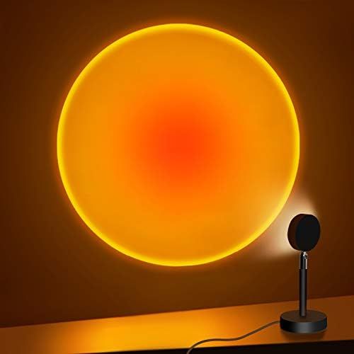 Sunset Projection Lamp, 180 Degree Rotation Rainbow Projection Lamp Led Light,Sunset Night Light Pro | Amazon (US)