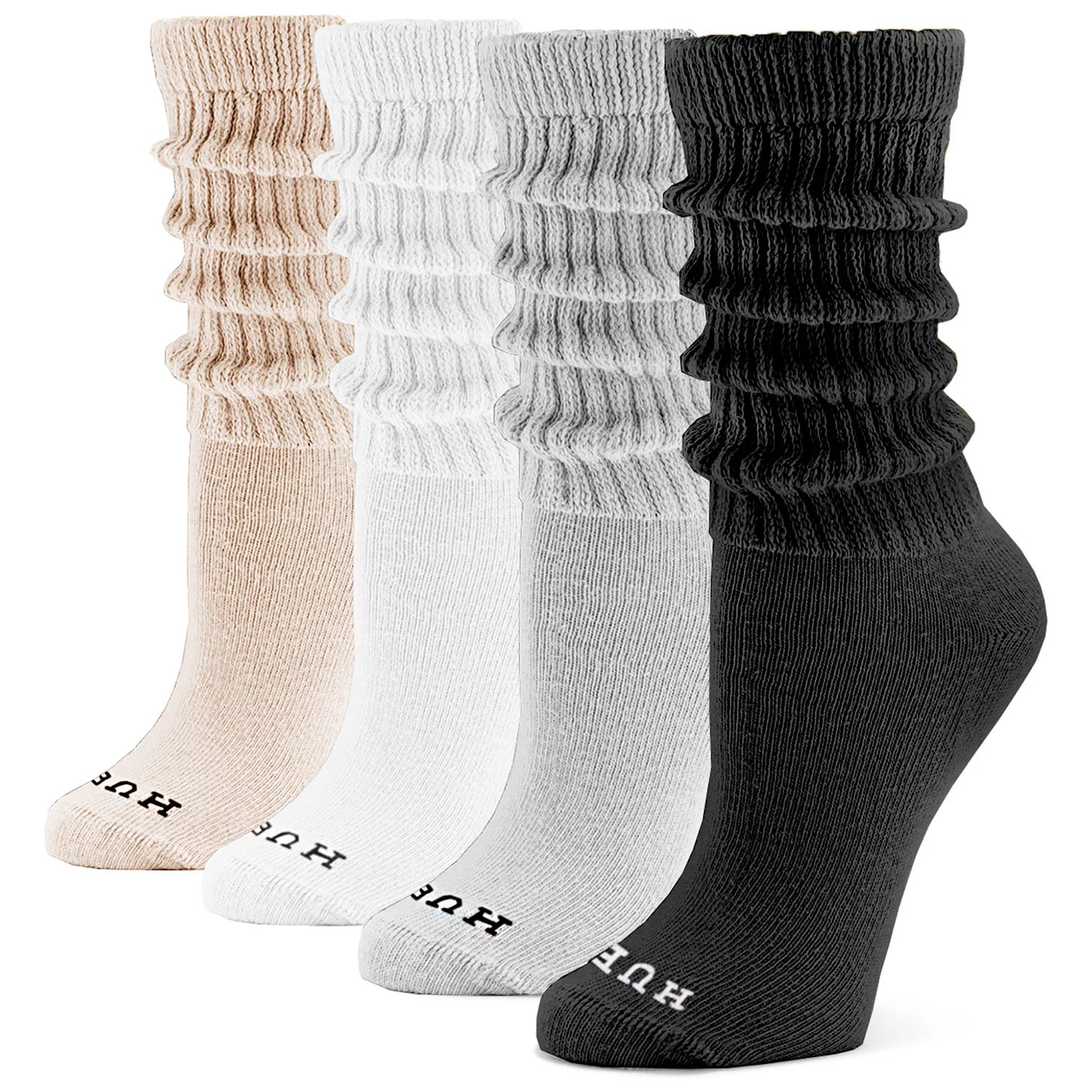 Hue Women's 4-Pack Slouch Socks | Sam's Club