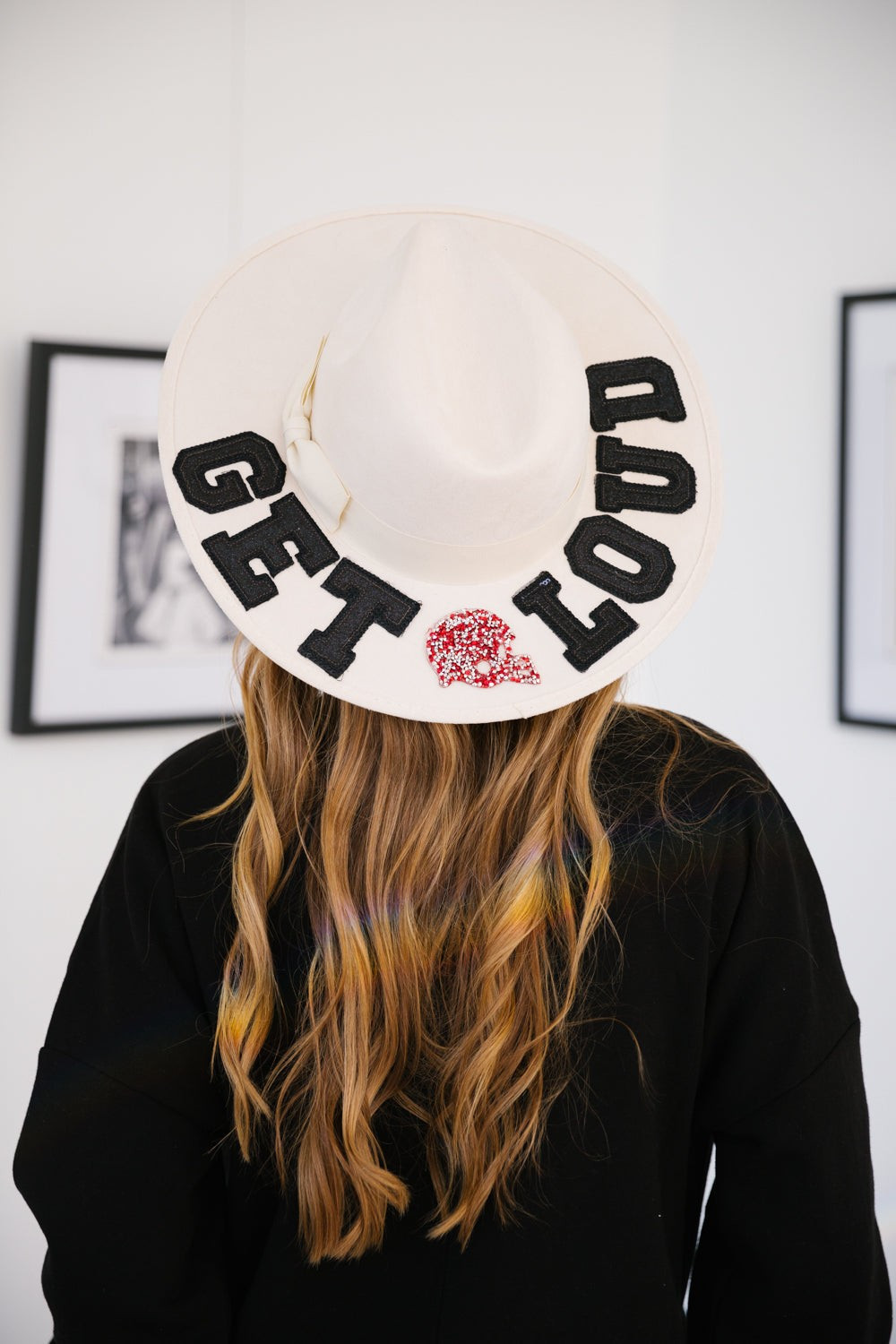 GET LOUD CREAM FELT HAT | Judith March