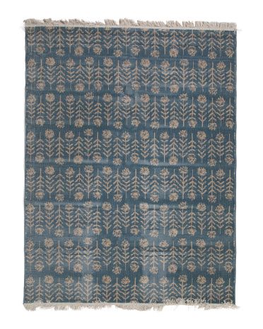 Made In Belgium 5x7 Floral Rug | TJ Maxx