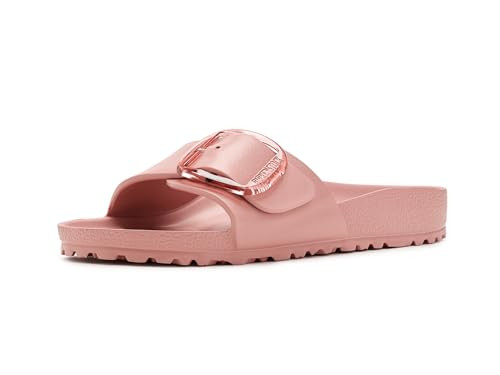 Birkenstock, Women's, Madrid Big Buckle EVA, Pink Clay, Women's 5-5.5, Narrow | Amazon (US)