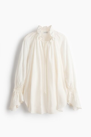 Oversized Linen-Blend Shirt | H&M (US + CA)