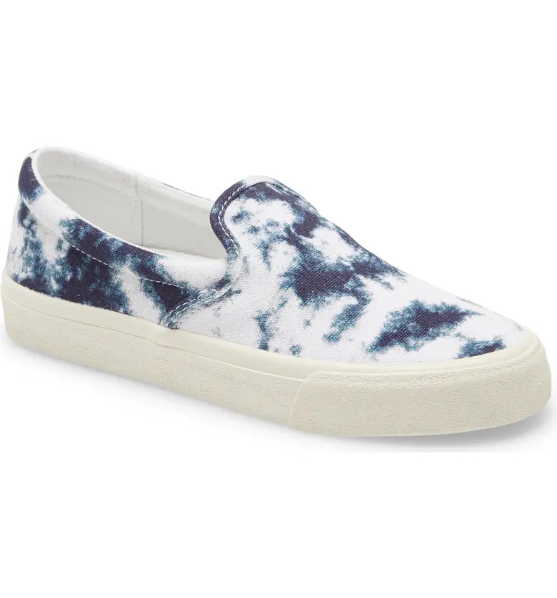 Sidewalk Tie Dye Recycled Canvas Slip-On Sneaker | Nordstrom