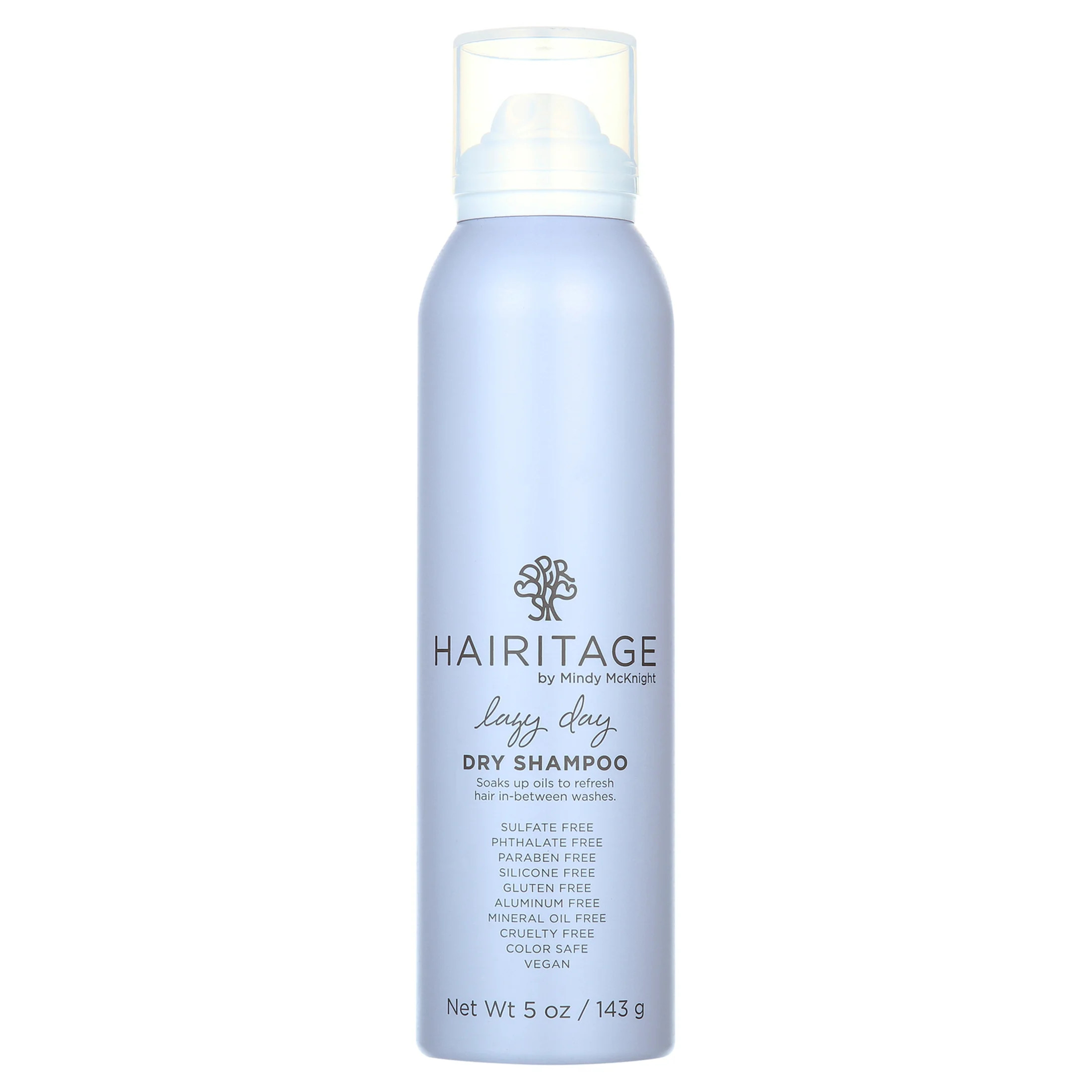 Hairitage Lazy Day Dry Shampoo Spray - Volume and Texture, 5 oz - Walmart.com | Walmart (US)