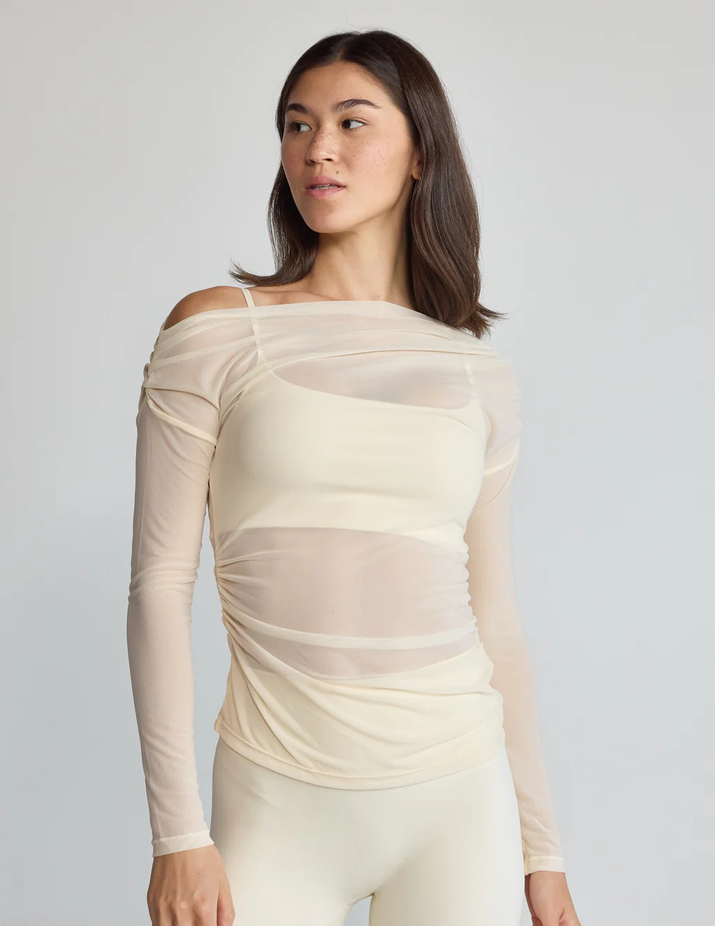 The Ballet Mesh Long Sleeve | LUCKY HONEY