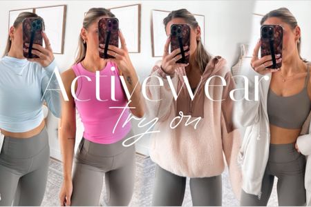 Sharing my latest activewear try on haul!! 

⭐️ I am SO surprised about how good the quality is with some of these pieces and love the fact that the items come in MULTIPLE colors each!

Watch the full YouTube video here! 📺 https://youtu.be/gytPPCzKYUc?si=mknLniHY3jZxo4lL

#LTKVideo #LTKfitness #LTKfindsunder100