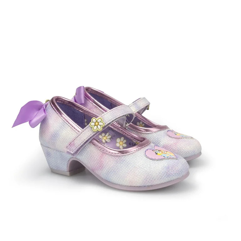 Bluey Toddler Girl Low Heel Dress Up Shoes | Walmart (US)