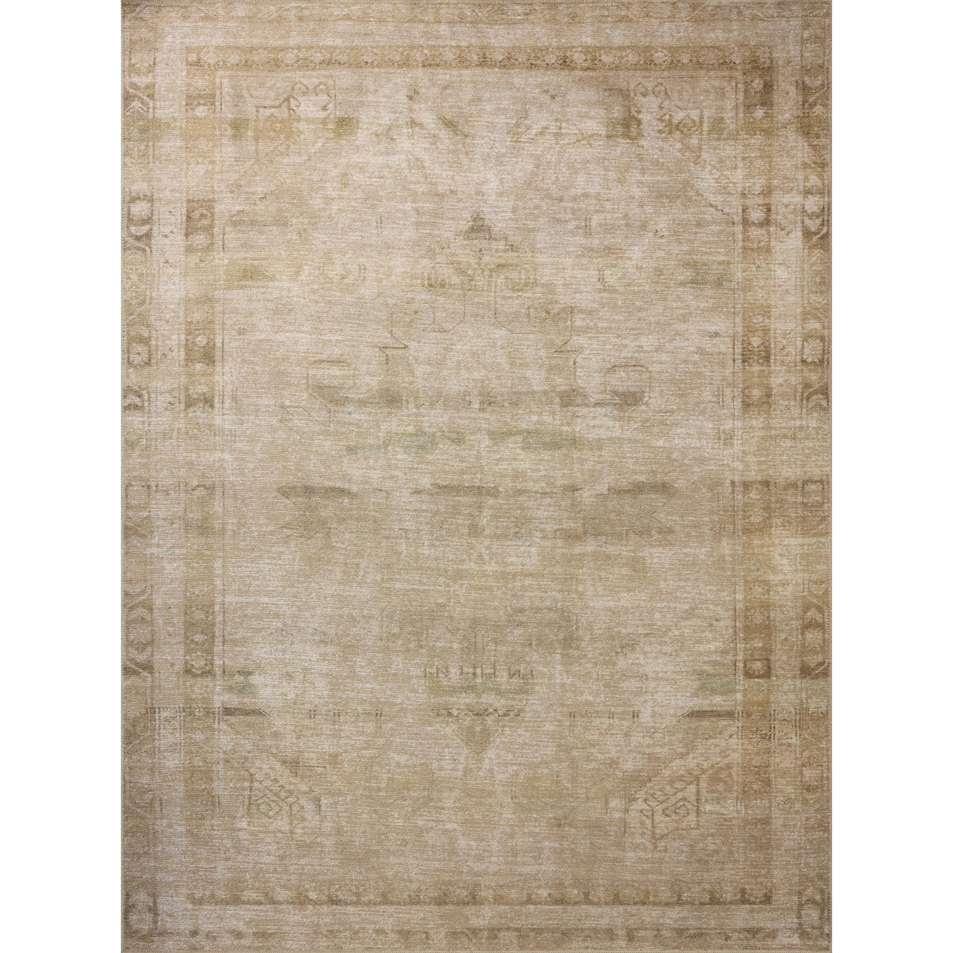 Amber Lewis x Loloi Cambria Natural / Jade Area Rug | Wayfair North America
