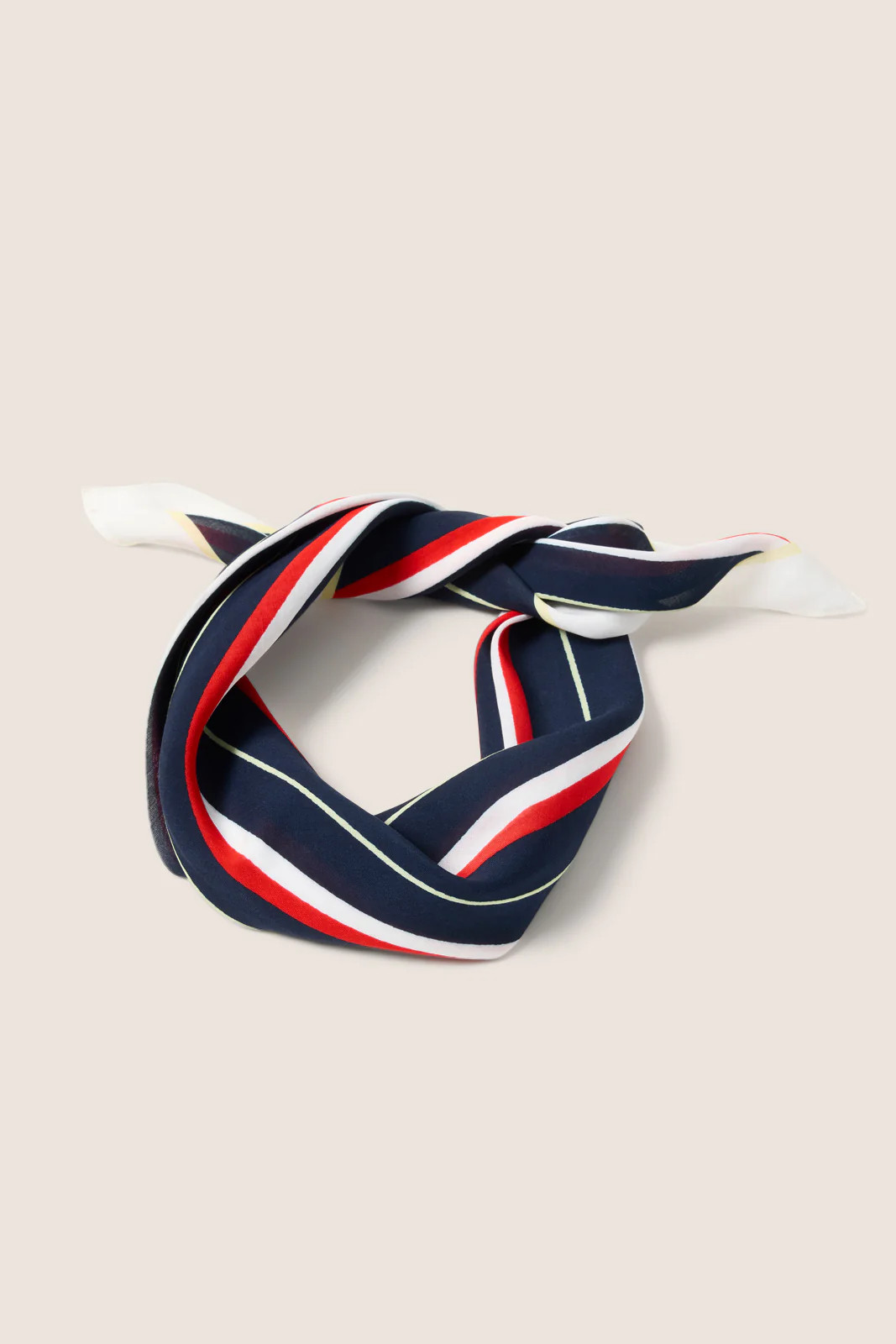 Hailey Diagonal Stripe Bandana | Evereve