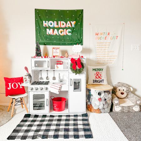 Holiday playroom and kitchen decor 

#LTKkids #LTKHoliday #LTKSeasonal