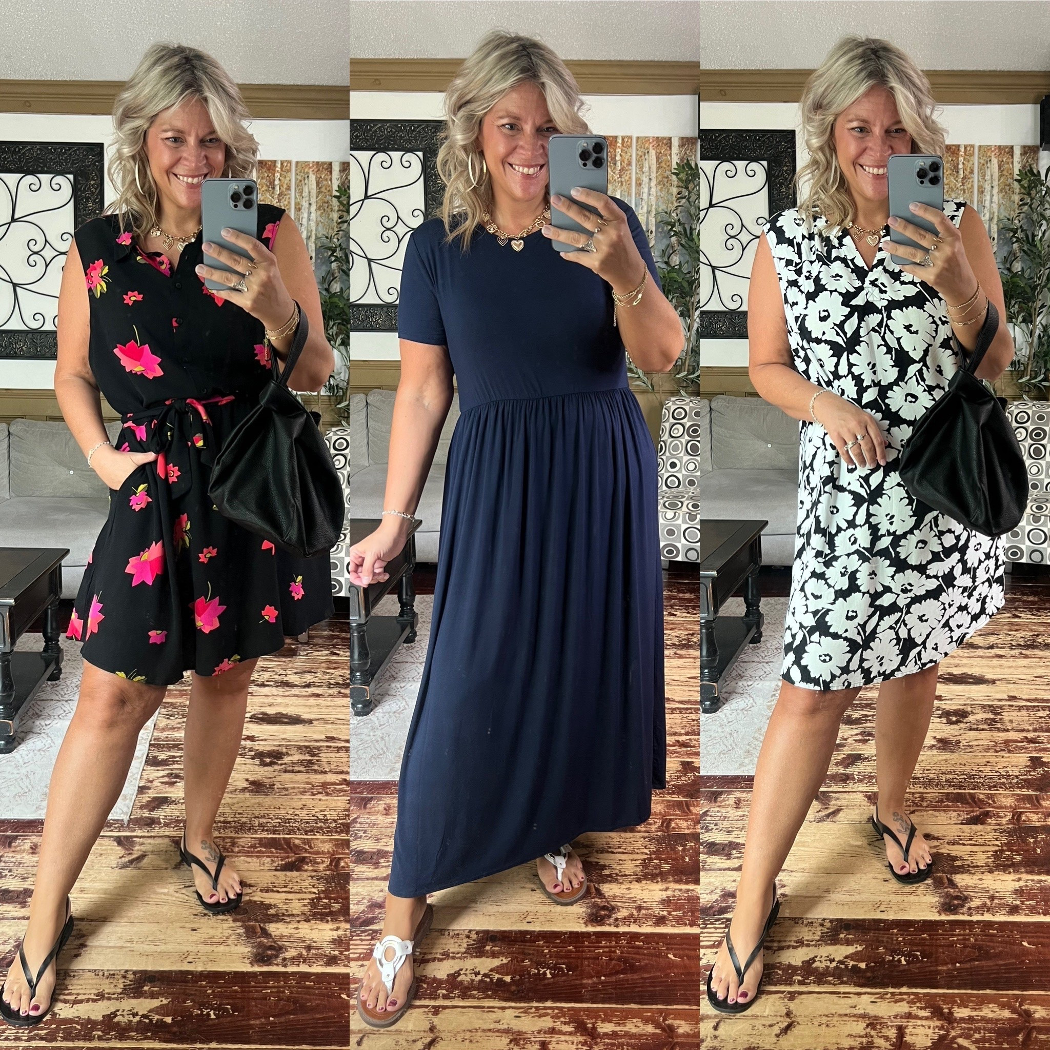 @amazon, #founditonamazon #amazonpartner 
@amazonfashion

Wearing size xl in all 3 Amazon dresses but would prefer the size large in both above the knee styles. I’m a size 14/200lbs/5.7.5” tall. 

#LTKFindsUnder50 #LTKStyleTip #LTKSaleAlert