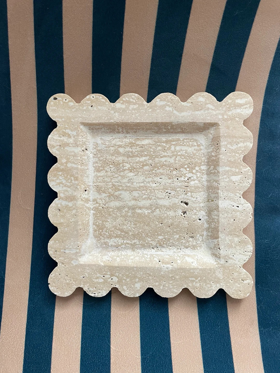 Travertine Marble Organizerstone Trayhome Decor Bathroom - Etsy Canada | Etsy (CAD)