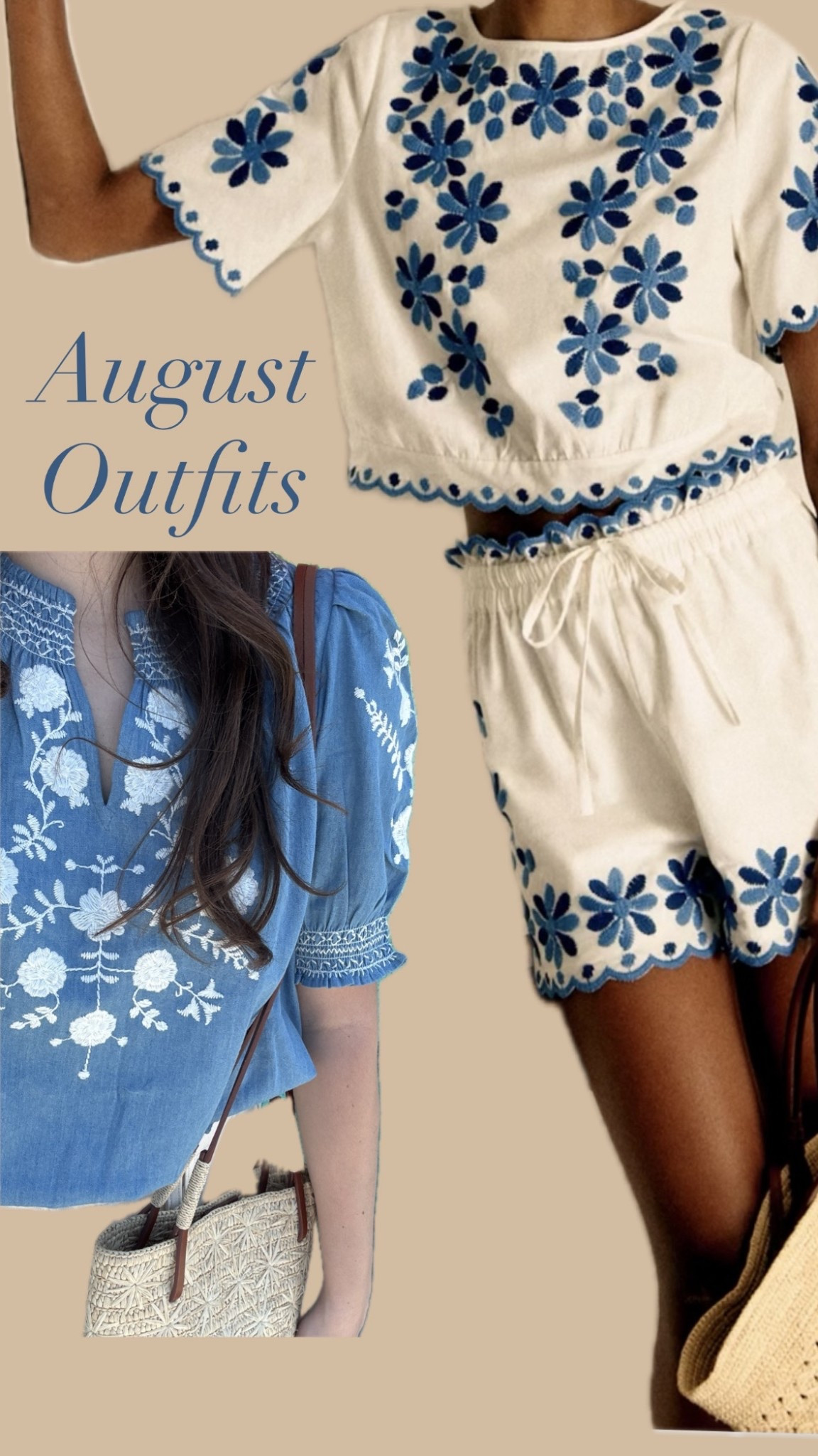 Fave outfits from August! #sezanelovers