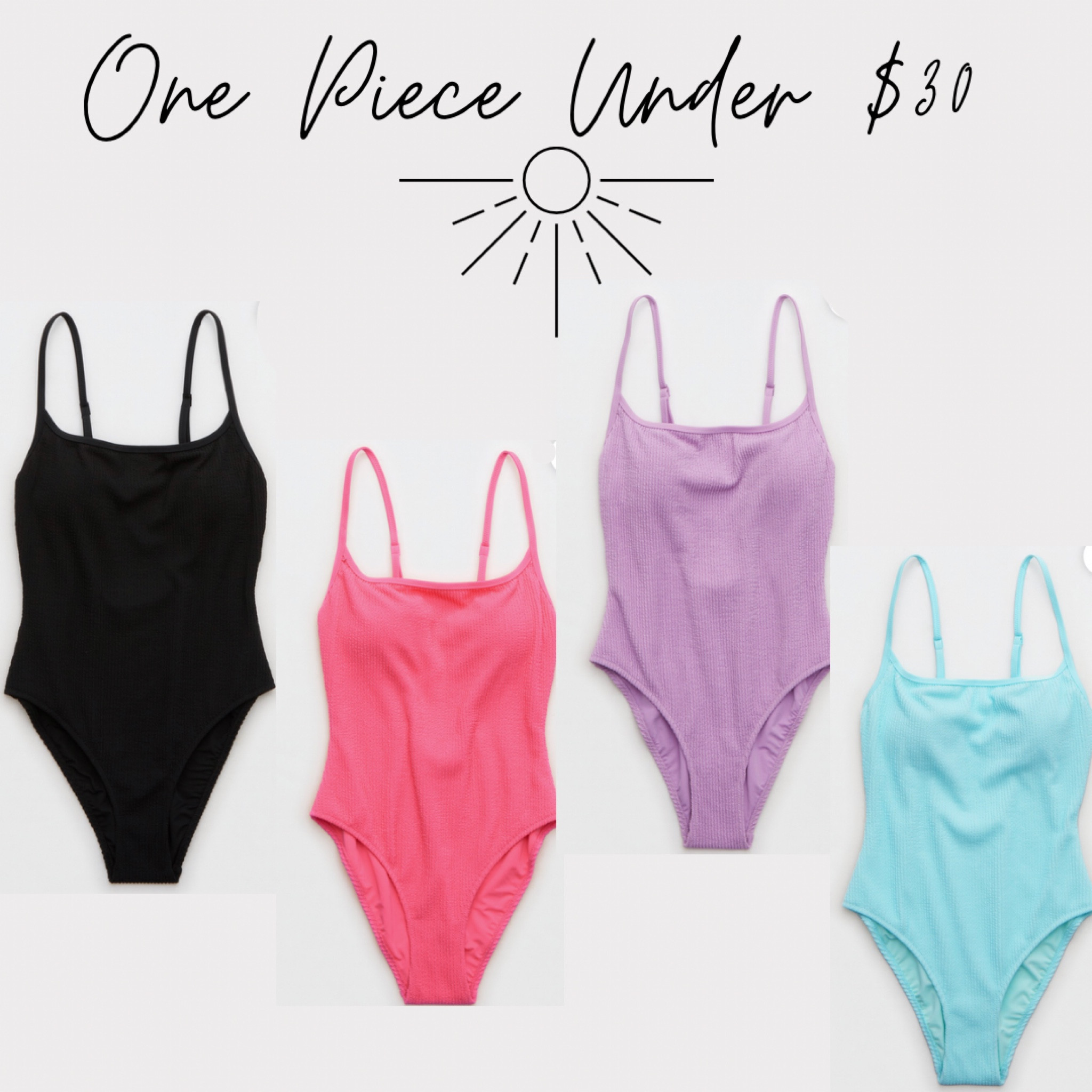 One piece swimsuit under $30!! | swim | swim sale | one piece swimsuit | pool | beach | vacation |

#LTKSeasonal #LTKSale #LTKswim