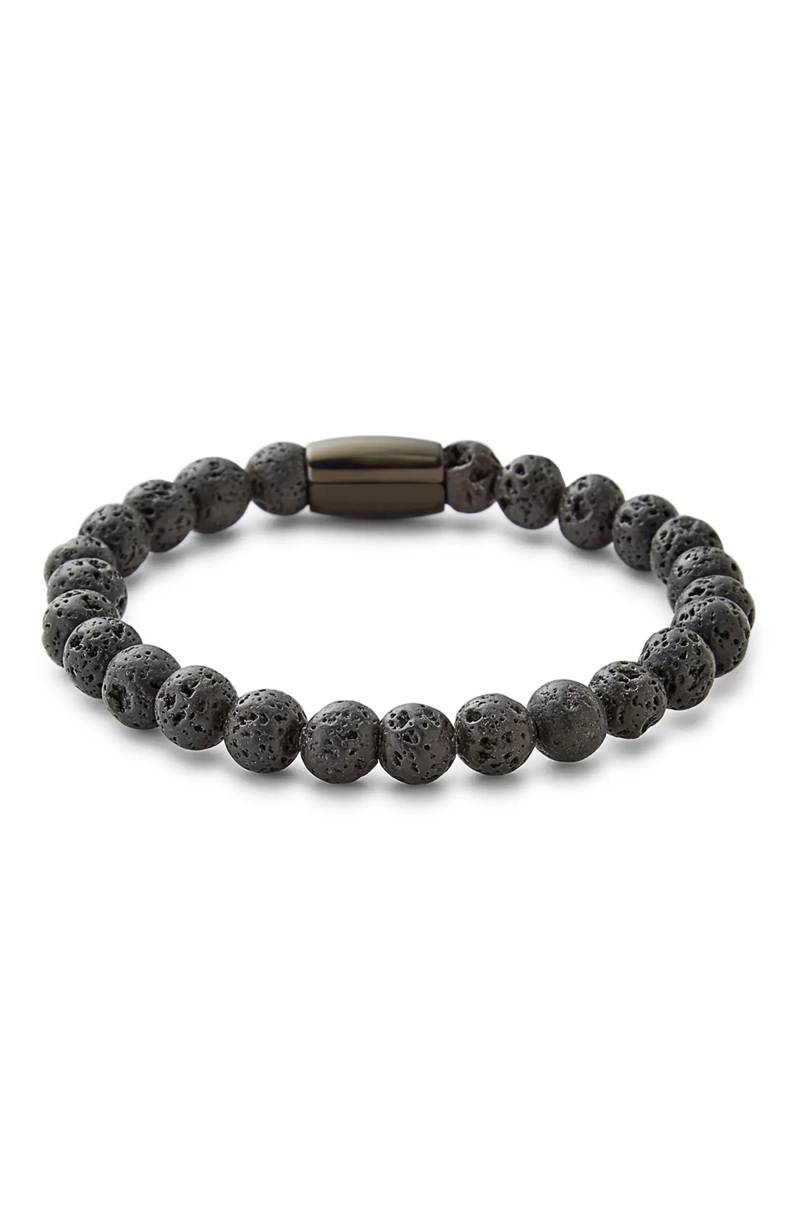 Men's Lava Rock Bead Bracelet | Nordstrom