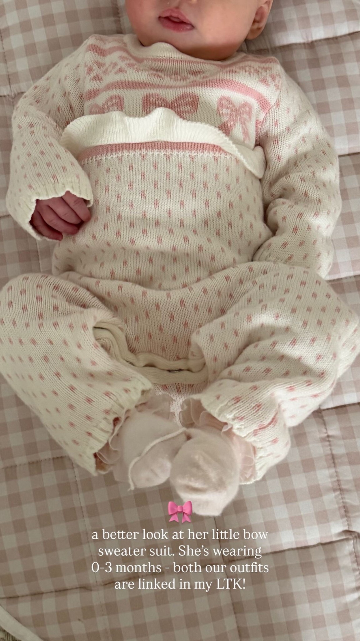 Lucy’s bow sweater suit is on sale! 

#LTKBaby #LTKSaleAlert