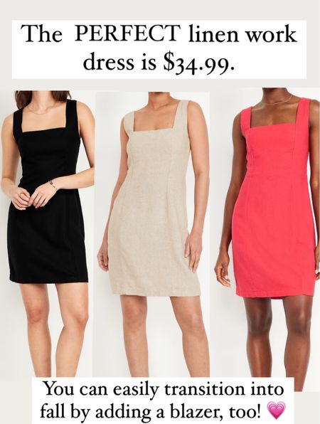 OK… $34.99 for these Glennon dresses. Can’t beat this price. Perfect for work. Perfect way to transition into the fall with a blazer. 

#LTKFindsUnder50 #LTKStyleTip