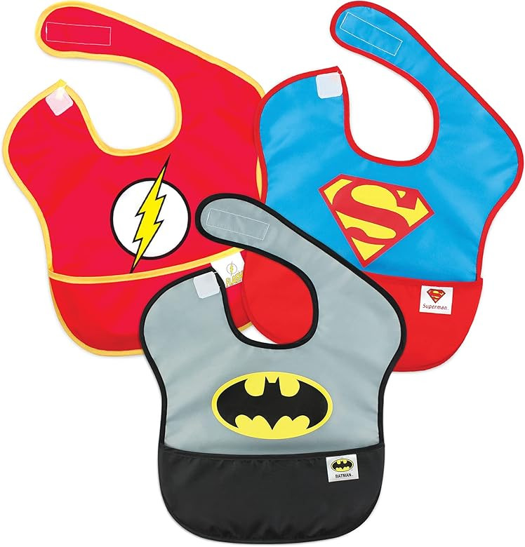 Bumkins Bibs, Baby Bibs for Girl or Boy, SuperBib Baby and Toddler Bib 6-24 Months, Bib for Eatin... | Amazon (US)