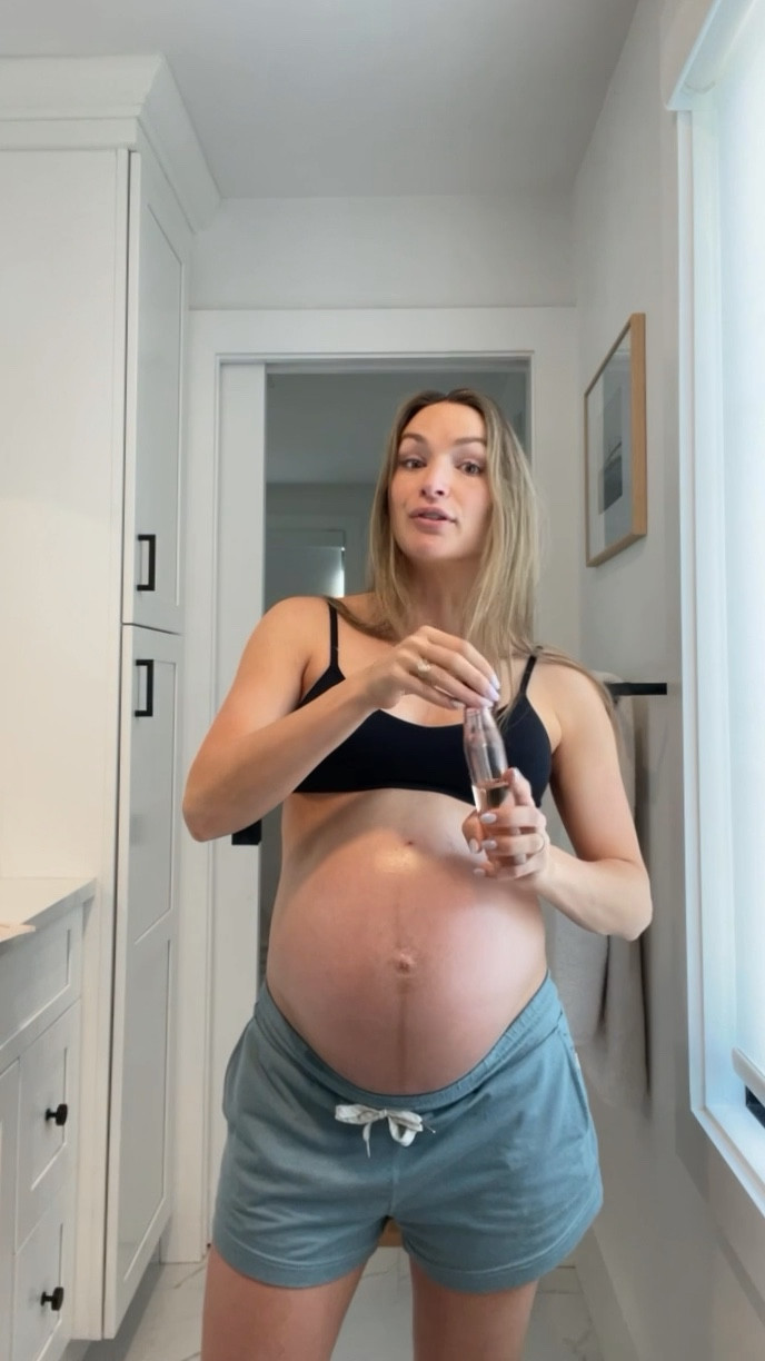 Bump prep #pregnancy #stretchmarks #bumpprep 

#LTKbump