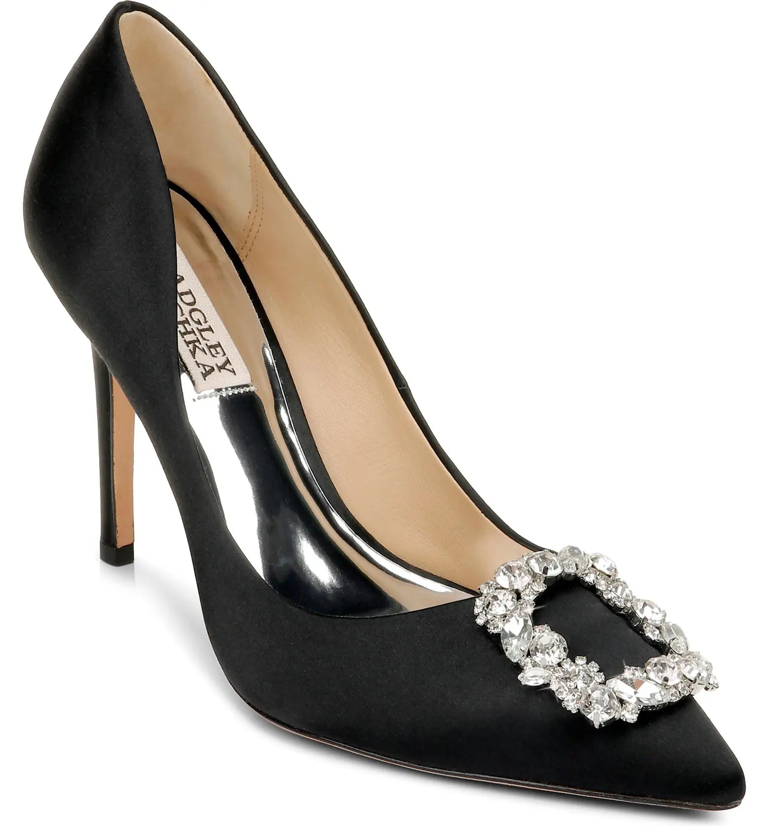 Badgley Mischka Collection Cher Crystal Embellished Pump | Nordstrom | Nordstrom