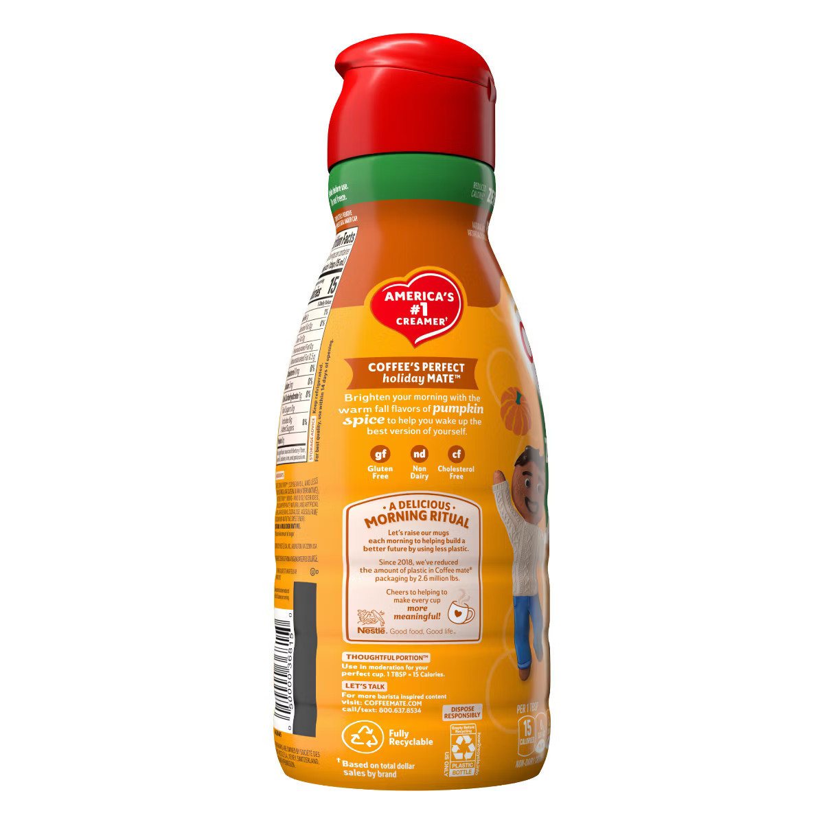 Coffee mate Sugar Free Pumpkin Spice Coffee Creamer - 1qt | Target