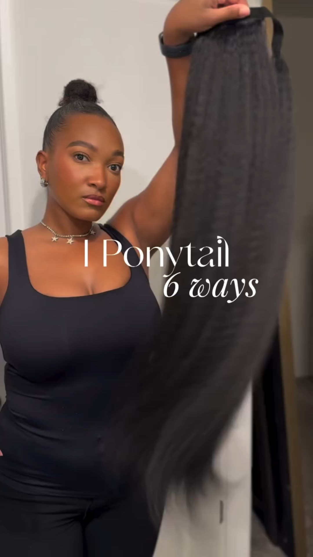 1 ponytail 6 ways 🔄

Girl the way I been working this Amazon ponytail needs to be studied! 

Let me know if you want the link 🔗