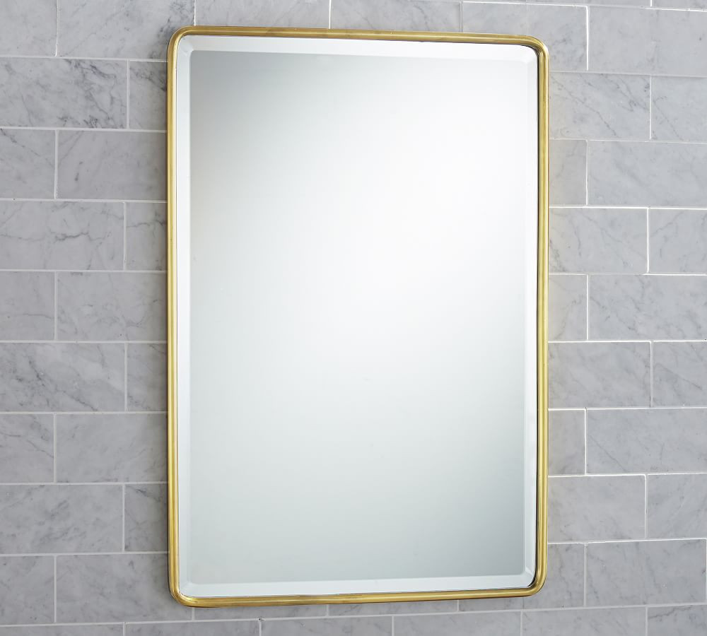 Vintage Rounded Rectangular Recessed Medicine Cabinet | Pottery Barn (US)