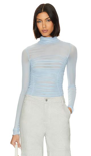 x Intimately FP Under It All Bodysuit In Silver Blues | Revolve Clothing (Global)