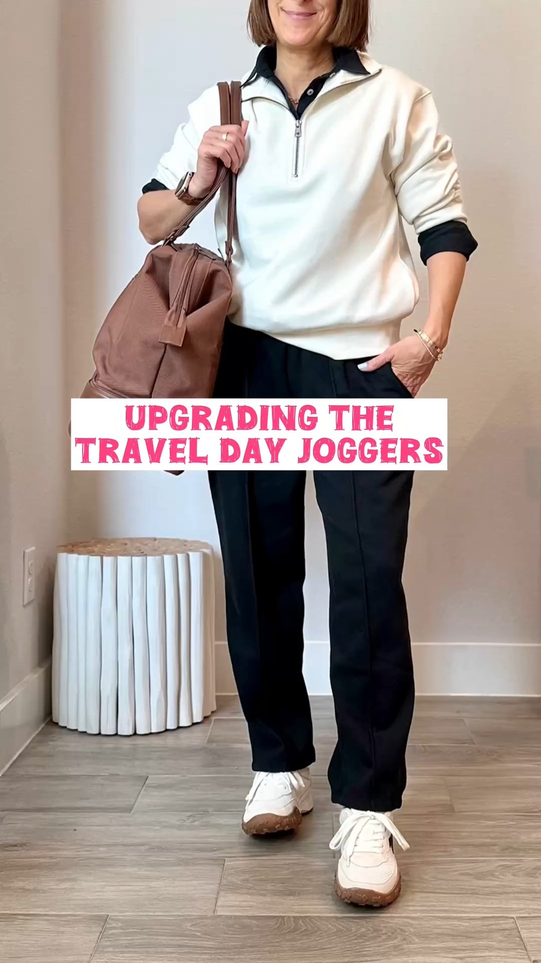Let’s give the travel day joggers an upgrade✈️ A few details added to  comfy in-flight joggers can upgrade the look (+ still be comfortable in the middle seat🫣)

#LTKTravel #LTKStyleTip