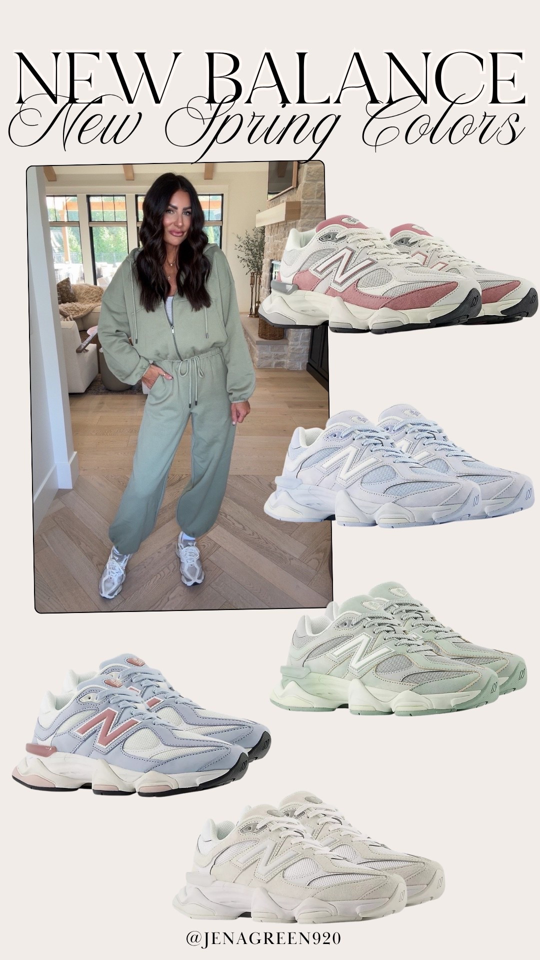 New Balance Sneakers | Spring Sneakers | Dad Sneakers | Athleisure 

#LTKootd #LTKSeasonal