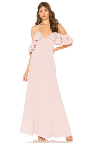 Bell Ruffle Maxi Dress | Revolve Clothing (Global)