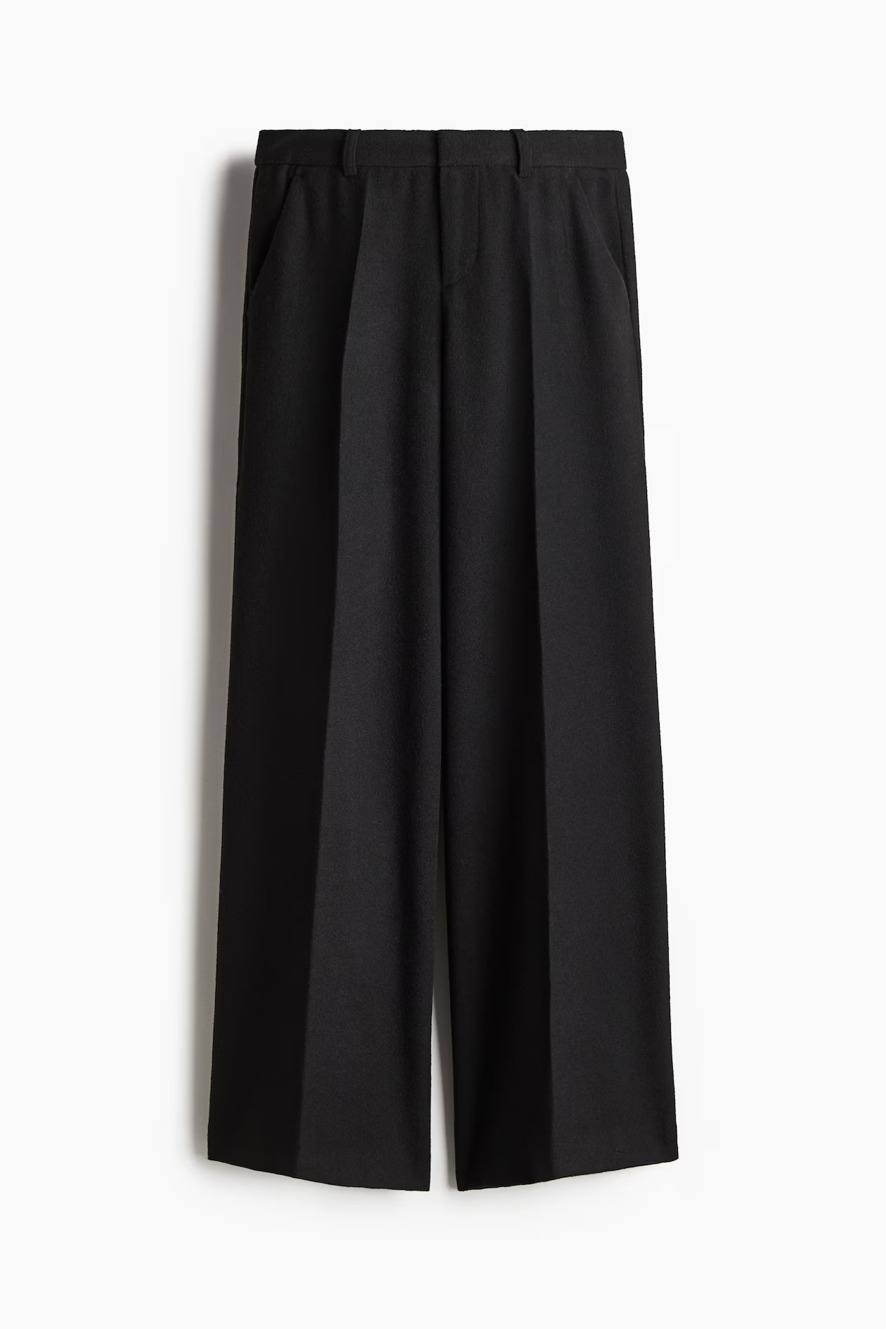 Pantalón sastre amplio - Negro - MUJER | H&M ES | H&M (FR, IT, ES, PT, BE)