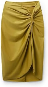 CALZEDONIA Woman's Pareo Skirt Shiny Satin | Amazon (US)