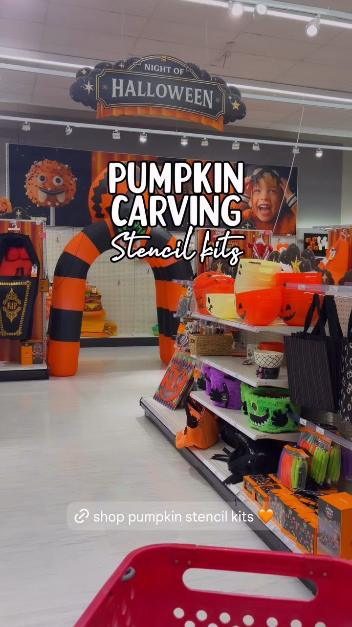 Target understood the assignment🎃🍂
Carving kits, stencils, painting + no-carve decorating kits all in one spot.

#LTKmomlife #LTKSeasonal #LTKKids