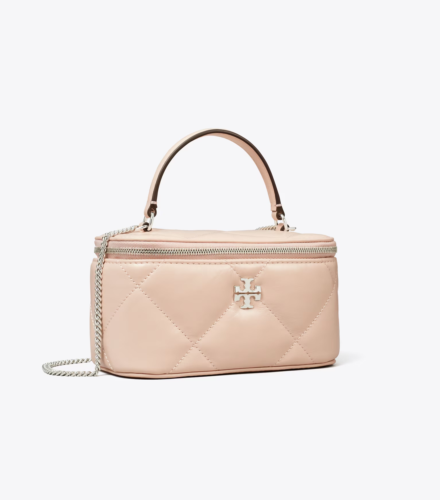 Kira Diamond Quilt Vanity Case: Women's Designer Mini Bags | Tory Burch | Tory Burch (US)