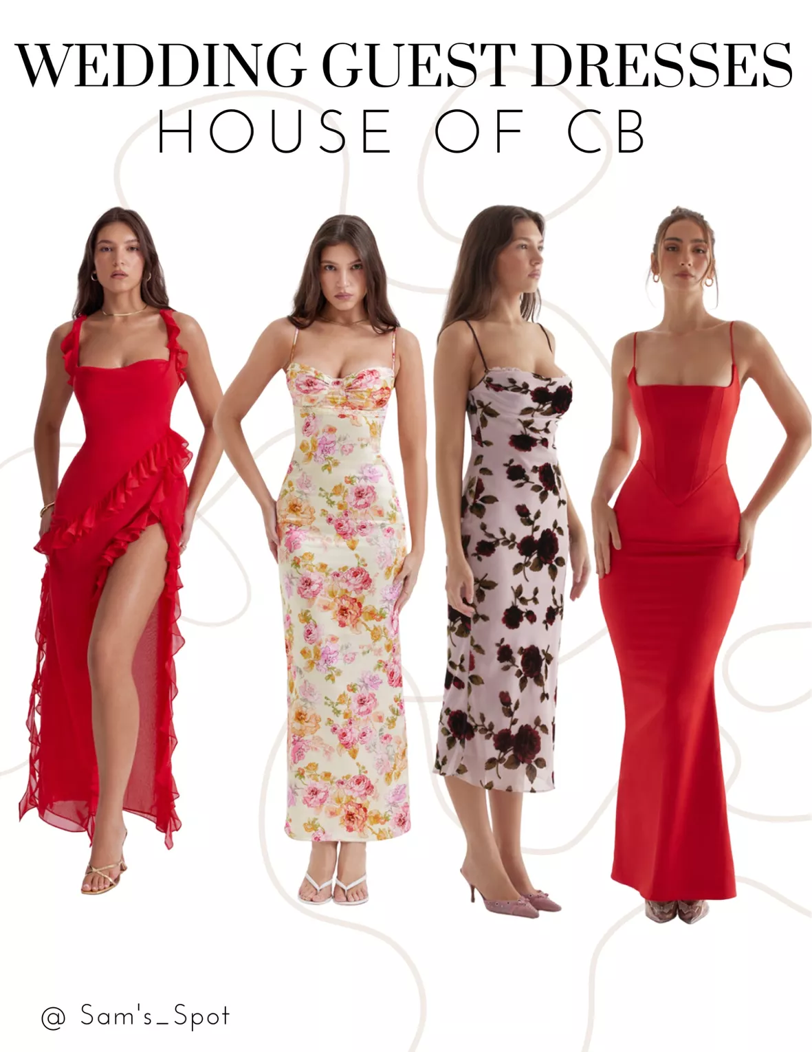 HOUSE OF CB Charmaine Corset Dress