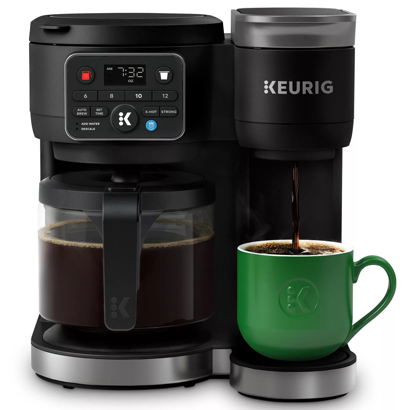 Keurig® K-Duo Gen 2 Hot & Iced Single Serve & Carafe Coffee Maker, Black | Kohl's
